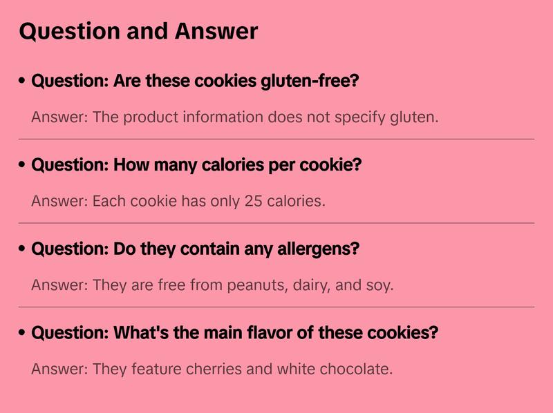 Cherry White Chip Twice Baked Cookies 5oz - 3 Pack