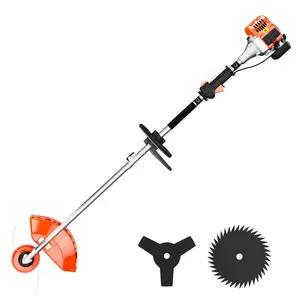 36cc Gas Trimmer Edger Mower, 3 in 1 Grade Weed Wacker, Powerful 2 Stroke Gas String Trimmer Yard Tool, Carb Compliant Lawn Equipment, Quick Start Grass Cutter