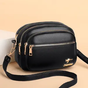 Small Crossbody Bag for Women Lightweight Leather Shoulder Bag Handbags