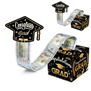 Money-Pulling Gift Box — Surprise Cash Dispenser for Graduation Parties, Birthdays, Gatherings, Halloween, and Christmas