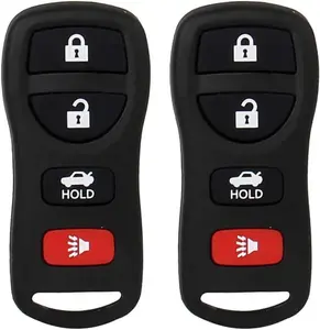 KEYS4LESS Keyless Entry Remote Control: Car Key Fob Compatible with Infiniti Nissan Altima Armada Maxima Quest Sentra 350Z| EX35 FX35 FX45 I35 G35...