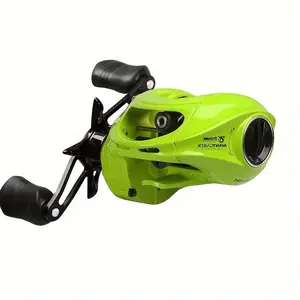 1pc 6.5:1 Gear Ratio Metal Fishing Reel, 5+1BB Ultralight Baitcasting Reel, Left/Right Hand For Saltwater