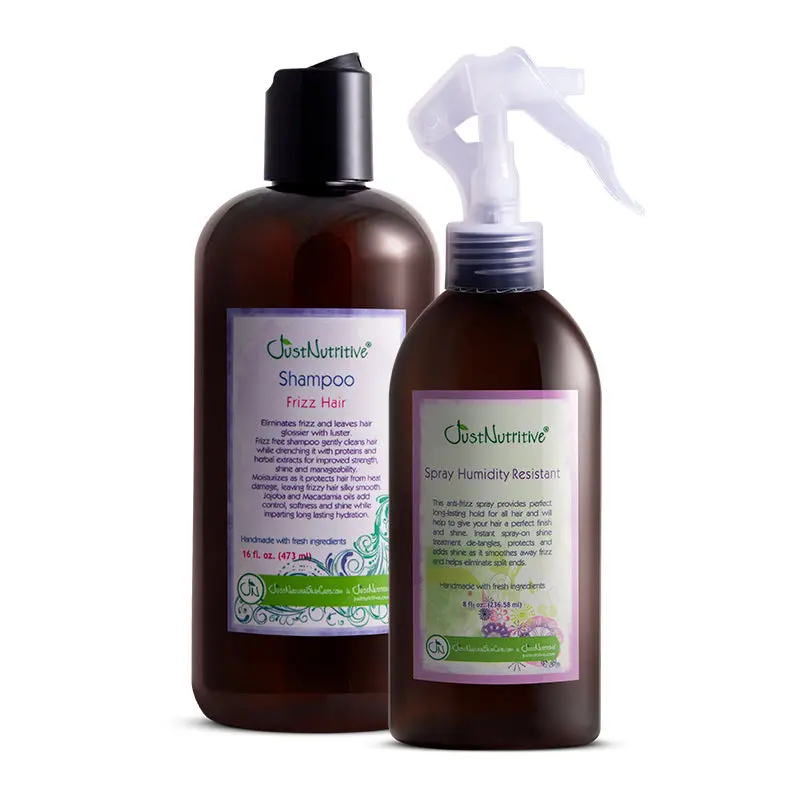 Frizz Hair Shampoo & Spray Humidity Resistant Duo