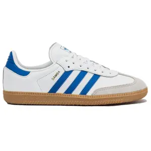 adidas Samba OG White Blue (GS) (kids) by StockX