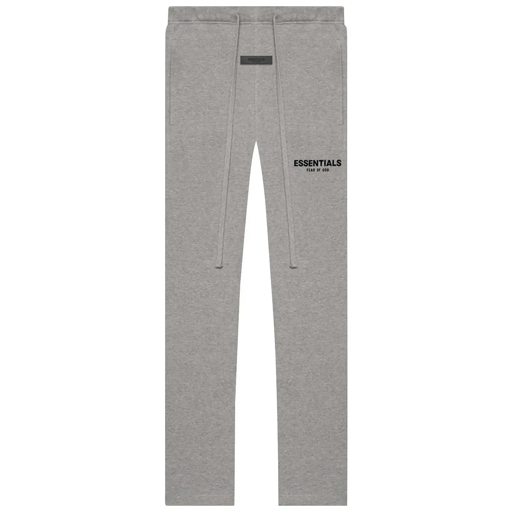 Fear of God Essentials Classic Plain Fleece Sweatpants - Men's Dark Oatmeal Uncuffed Relaxed Oversized Fit Menswear Fashion Bottoms