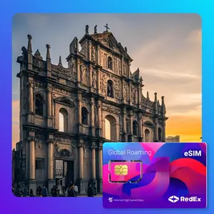 【Macau, China eSIM】 7-30 Days High-Speed Data I 5G/4G Compatible I Same- Day Issuance & Reliable Support I RedexSIM