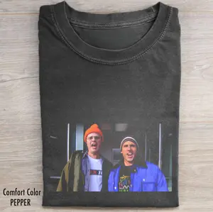 Vintage The Office Graphic Tee - Michael & Dwight Shirt - Funny Graphic Tee - Sitcom Friends T-shirt - The Office Outfit - Gift T-shirt - Unisex Meme Cringe Funny Dumb Shirt, Menswear Womenswear Streetwear Cotton Comfort