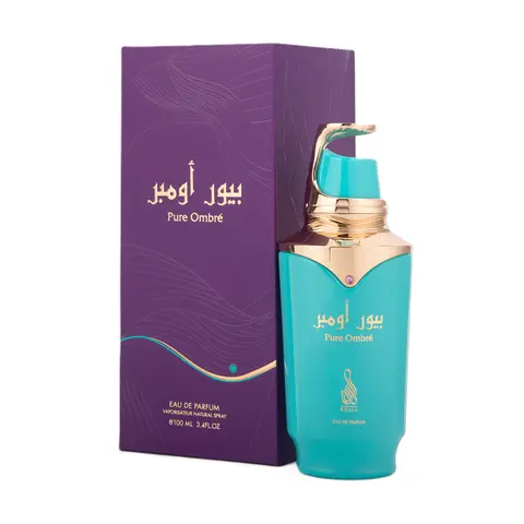Risala Pure Ombre for Unisex Eau de Parfum Spray, 3.4 Ounce