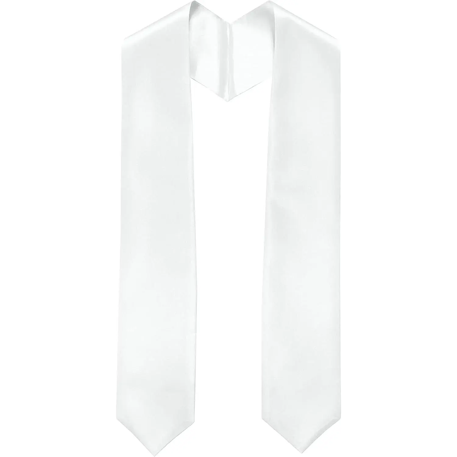 Plain Graduation Stole Sash 60'' Long Adults Sash for High School and College