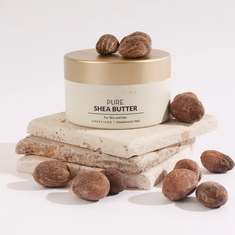 Bellanomi Pure African Raw Shea Butter Fragrance-Free Barrier Repair, Moisturizing