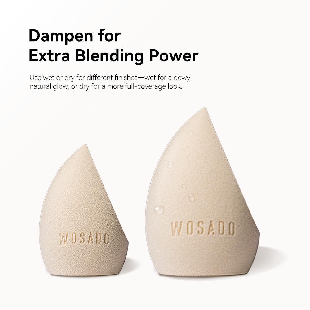 Wosado Makeup Beauty Blender,  Makeup Blending Sponges For Foundation & Concealer, Reusable, Washable