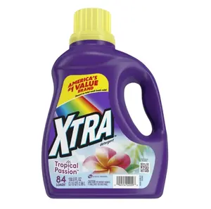 Xtra Tropical Passion, 84 Loads Liquid Laundry Detergent, 100.8 fl oz