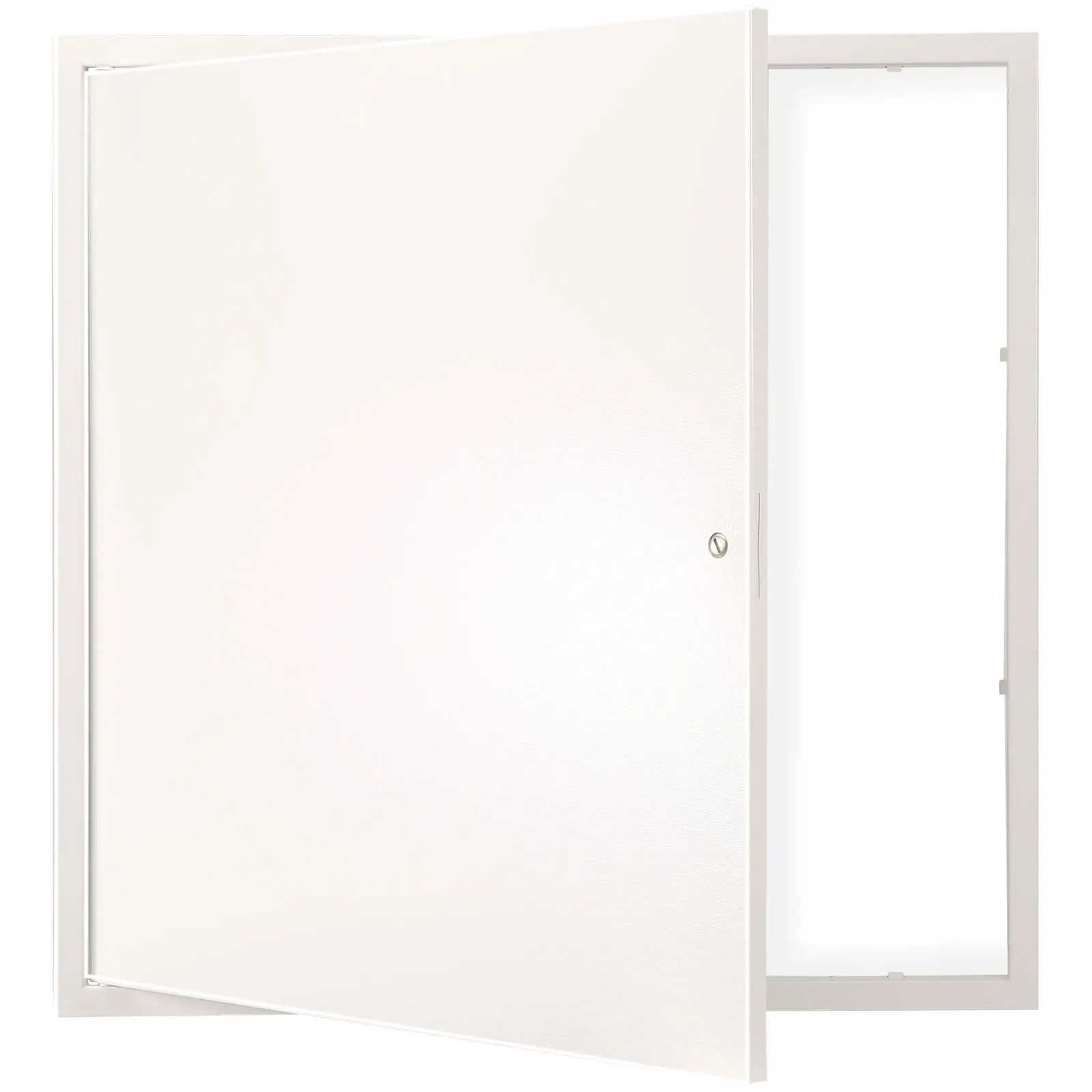 【summerfinds】VEVOR Access Panel for Drywall & Ceiling, 24 x 24 Inch Plumbing Access Panels, Reinforced Access Door, Heavy-Duty Steel Wall Hole Cover, Easy Install Removable Hinged Panel for Wiring & Cables, Silver