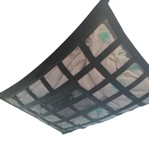 Car Roof Storage Net, Car Roof Storage Mesh Bag, Universal Car Interior Accessories for Stowing & Tidying, Car Accessories