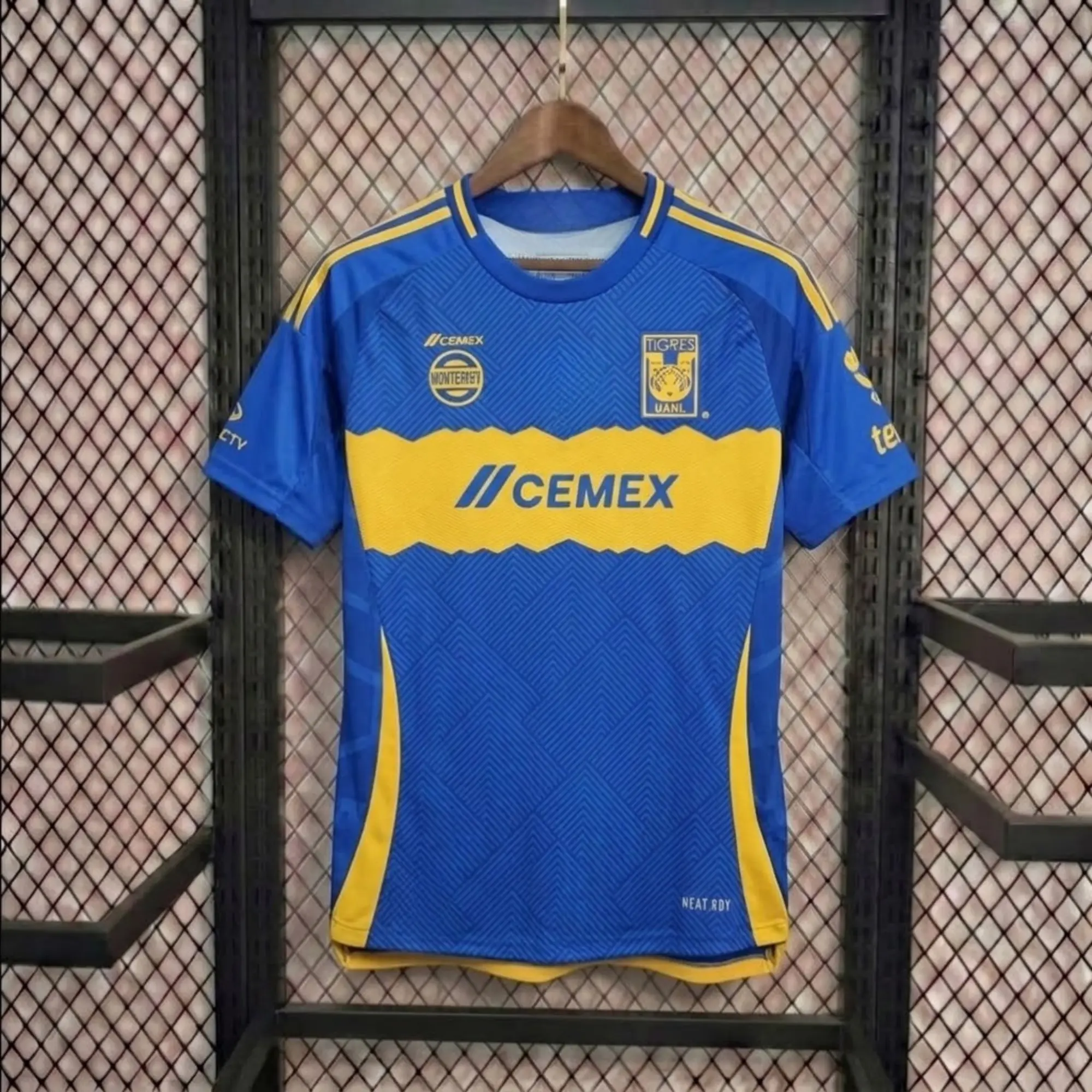 [Sale] - Tigres UANL 2024-25 Away Soccer Jersey - Full Print Logo