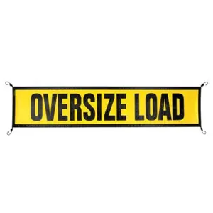 National Truck Parts - EZ Hook Oversized Load Sign