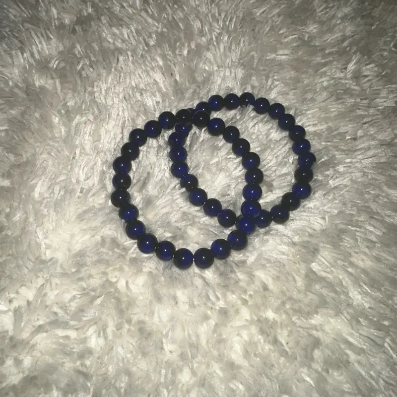 Black and blue NO charm