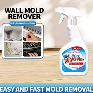 LANJIEHU 300ml Wall Mold Remover Spray, Gentle Natural Enzyme Formula for Household Window & Silicone Surfaces, Fast-Acting Sterilization, Mite Removal & Mold Prevention, Easy-to-Use Home Cleaner