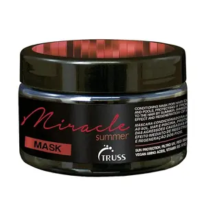Truss Miracle Summer Mask, Deep Conditioner For Dry Damaged Hair; Revive And Restructure Hair While Protecting From Aggressions Of Summer Including Damage From The Sun And The Pool; UV Ray Filter