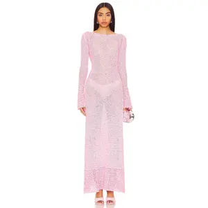 Significant Other Una Maxi Dress in Fuchsia