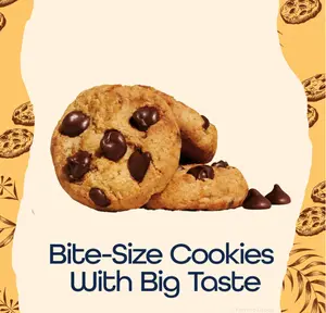 Original Recipe Chocolate Chip Bite-Size Cookies, 30 Pack Box, 30 oz