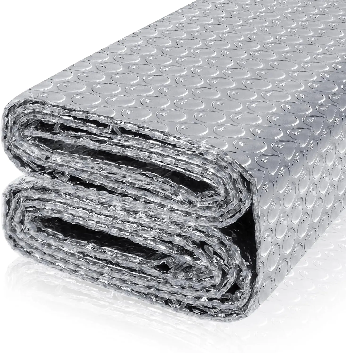 FONUNO Bubble Insulation Sheet, Reflective Insulation Roll, 23.6IN X 15FT
