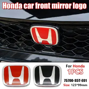 Honda Car Front & Rear Emblem Replacement, Durable Thickened Badges, Custom Exterior Decoration for Cr-V, Civic, Accord, Odyssey, Fit