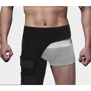 Sports Injury Protection Groin Brace - Hip-Lifting Thigh Support, Knee Stabilizer for Workout & Heavy Lifting