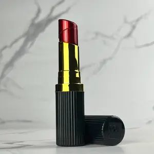 Butane Kitchen Torch (Fuel not Included) Lipstick Design, Windproof Torch, Adjustable Flame Size, Refillable, Torch for Cooking, Kitchen, Candles