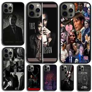 Hannibal TV Series Phone Case Cover For iPhone 15 16 14 XR XS 11 12 13 Mini Pro MAX Plus Coque