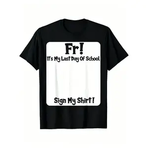 Celebrate Your Farewell With A Personalized Cotton T-Shirt Capturing Last Day Memories
