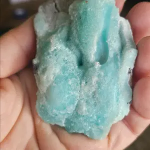 Blue Aragonite Crystal Blue Aragonite Crystal