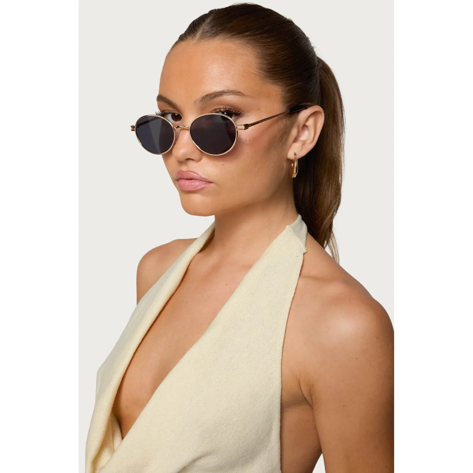 Klaire Round Sunglasses