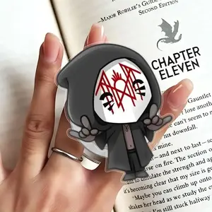 Sleep Token Vessel Chibi Phone Grip– Cute Die Cut Waterproof Vinyl Decal | Alt Metal Band Fan Merch Gift | Laptop Kindle iPad Journal