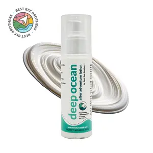 Deep Ocean After Adventure Lotion with Palmarosa + Sandalwood Body Care  Hydrating Argan and Coconut oils Lightweight Moisturizer