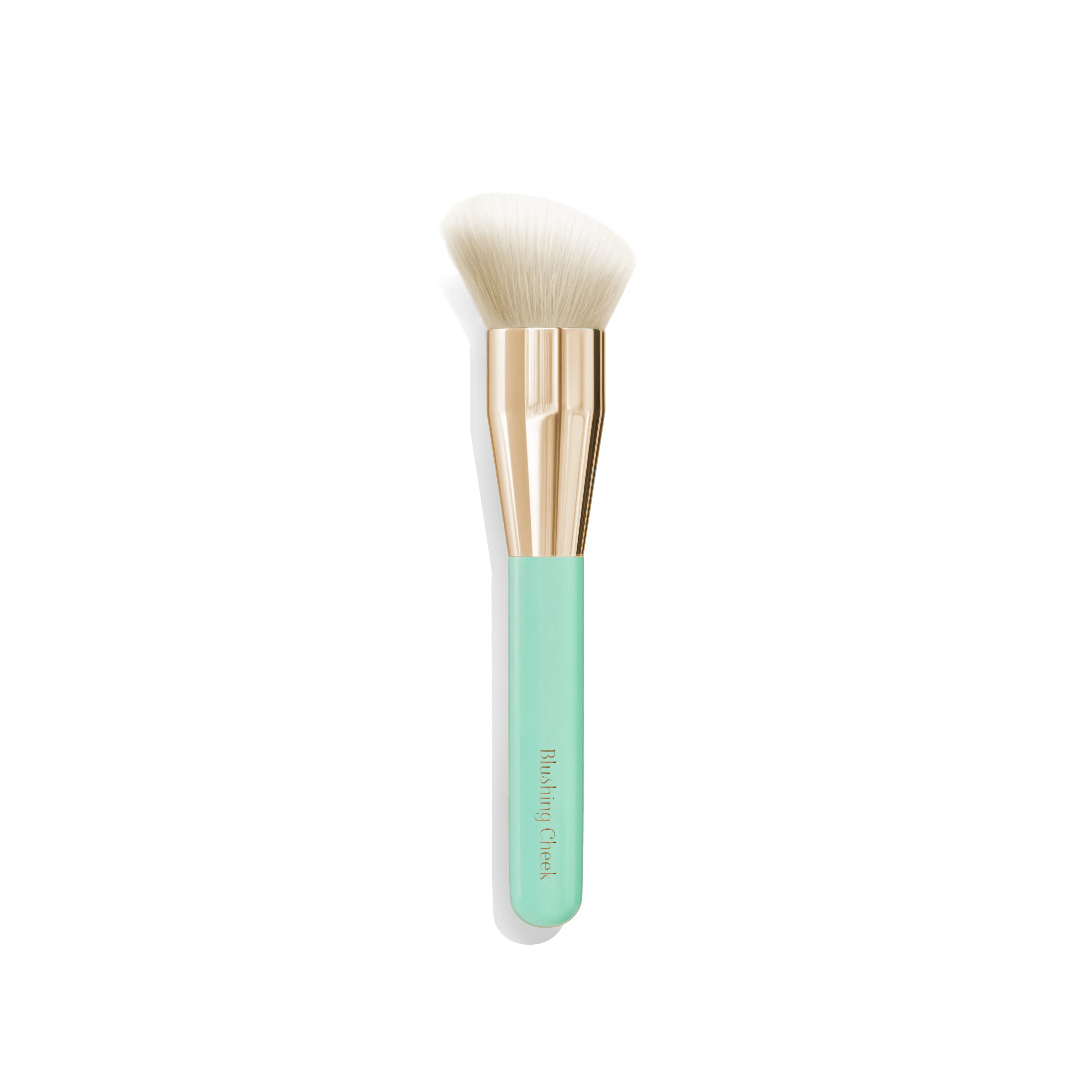 Sundayz Glam Blushing Cheek Brush for a Seamless, Natural Blush - Cruelty-Free Soft Bristle Face Brush with Cream Bristles & Minimal Shedding, Radiant