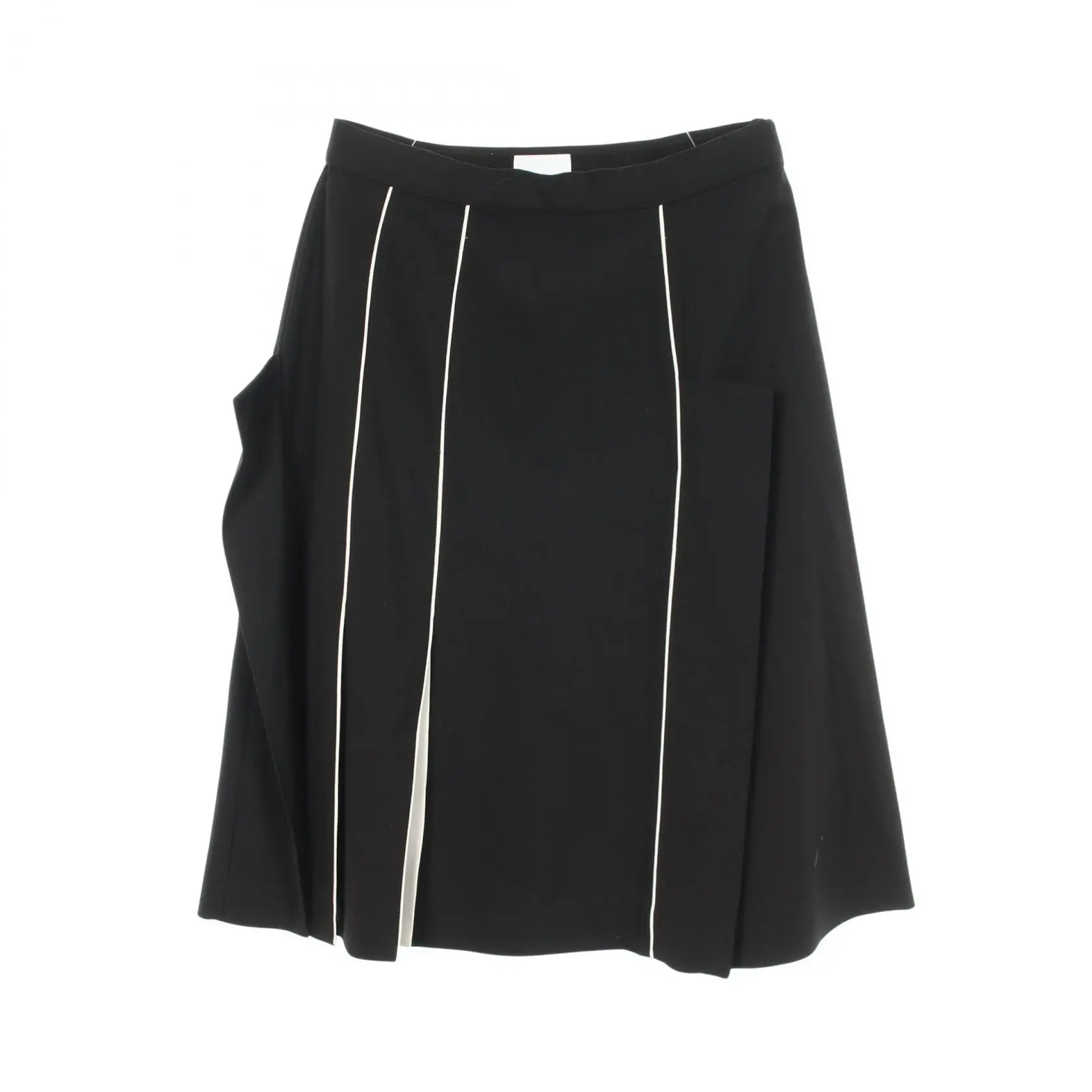 Pre-owned BURBERRY Wool Small Leather Goods Skirt