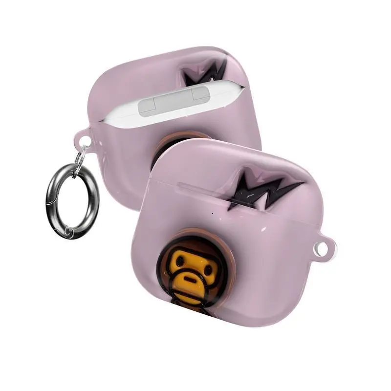 Purple Baby Milo Airpod Cases, Y2, Cute Protective Cover for all Airpod Gen 1 2 3 4/ AirPods Pro Gen 1 2 3