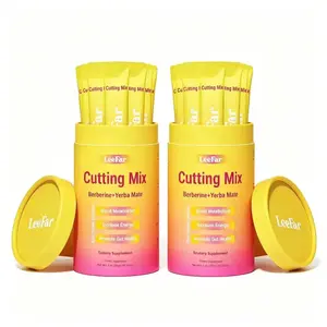 2 Pack LeeFar Cutting Drink Mix – | KM Strawberry Açaí Flavor – | (30 Servings)