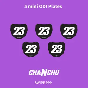 Customizable 5 ODI MINI PLATES - Made to order