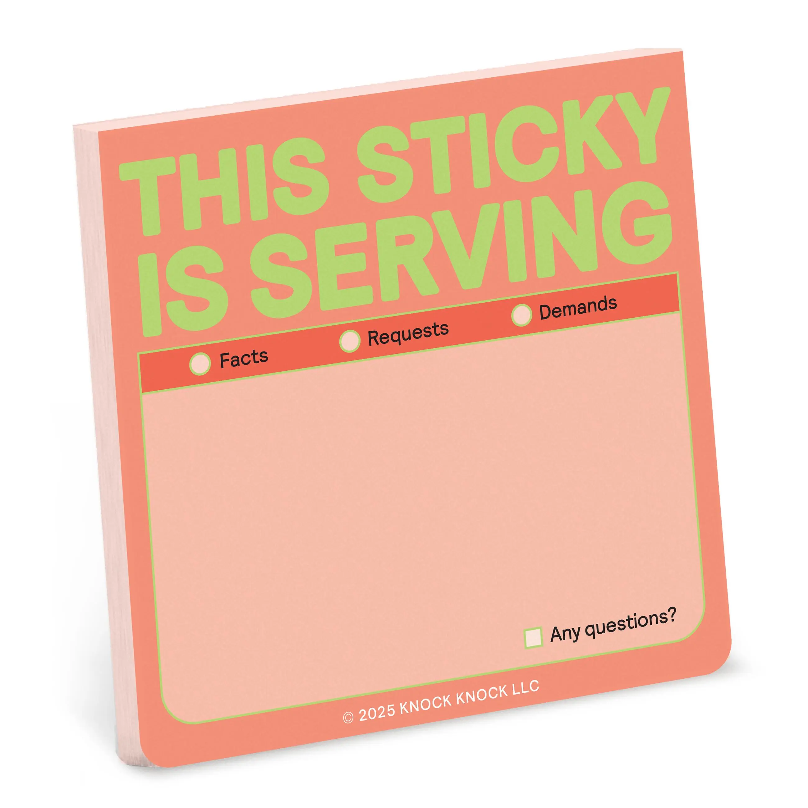This Sticky Is Serving Sticky Notes