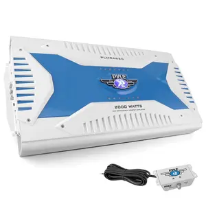 6-Channel Marine Amplifier, Waterproof, 2000W, MOSFET Power Supply