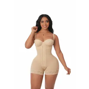 Curvy Body Seamless Strapless Faja #8403 – Butt‑Lifting Invisible Body Shaper