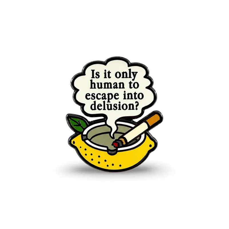 Louis Tomlinson’s “Lemonade” HDIGH Lemon Ash Tray Enamel Pin