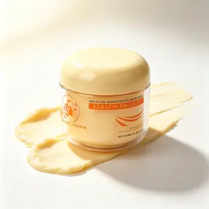 Simple Clean Collagen & Argan Oil Hair Mask 300ml , Silicone & Alcohol Free Deep Conditioning Hair Scalp Treatment Infused with Keratin, Anti-Frizz Nourishing Hydrating Repair Hair Care Product