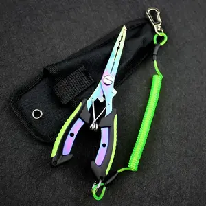 3-in-1 Colorful Multifunctional FishingPliers: Integrates Line Cutters and SplitRing Pliers; Suitable for Freshwater andSaltwater Fishing; A Perfect GiftDesigned with Anglers in Mind