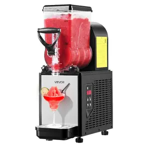 VEVOR Slushie Machine, 6L/1.6Gal Commercial Slushy Maker, Frozen Drink Maker with Self - Cleaning, Margarita Machine for Restaurants Bars Party for Slushie, Margaritas, Milkshake MoreVEVOR Super Brand Day