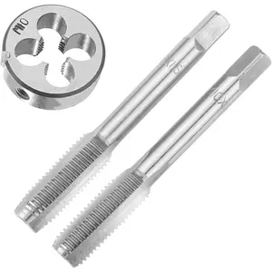 M10X1.5 Hand Tap and  Set, M10X1.5mm Metric Threading Hand Tap and Round Threading  Right Hand