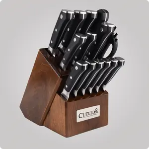 Cutluxe 15-Piece Knife Set with Block Cutluxe 15-Piece Knife Set with Block