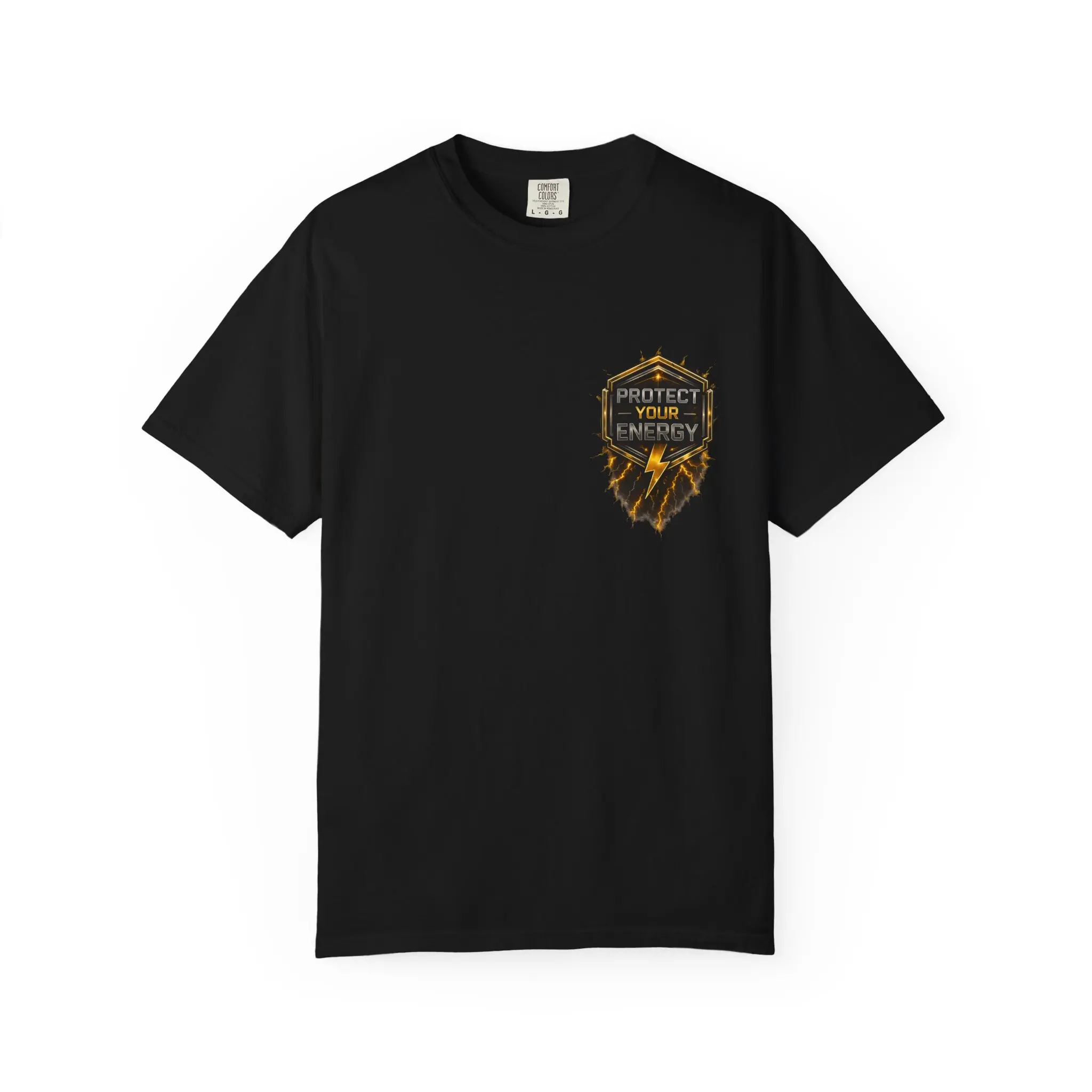 Protect Your Energy T-shirt | Breakthrough Motivational Shield Design